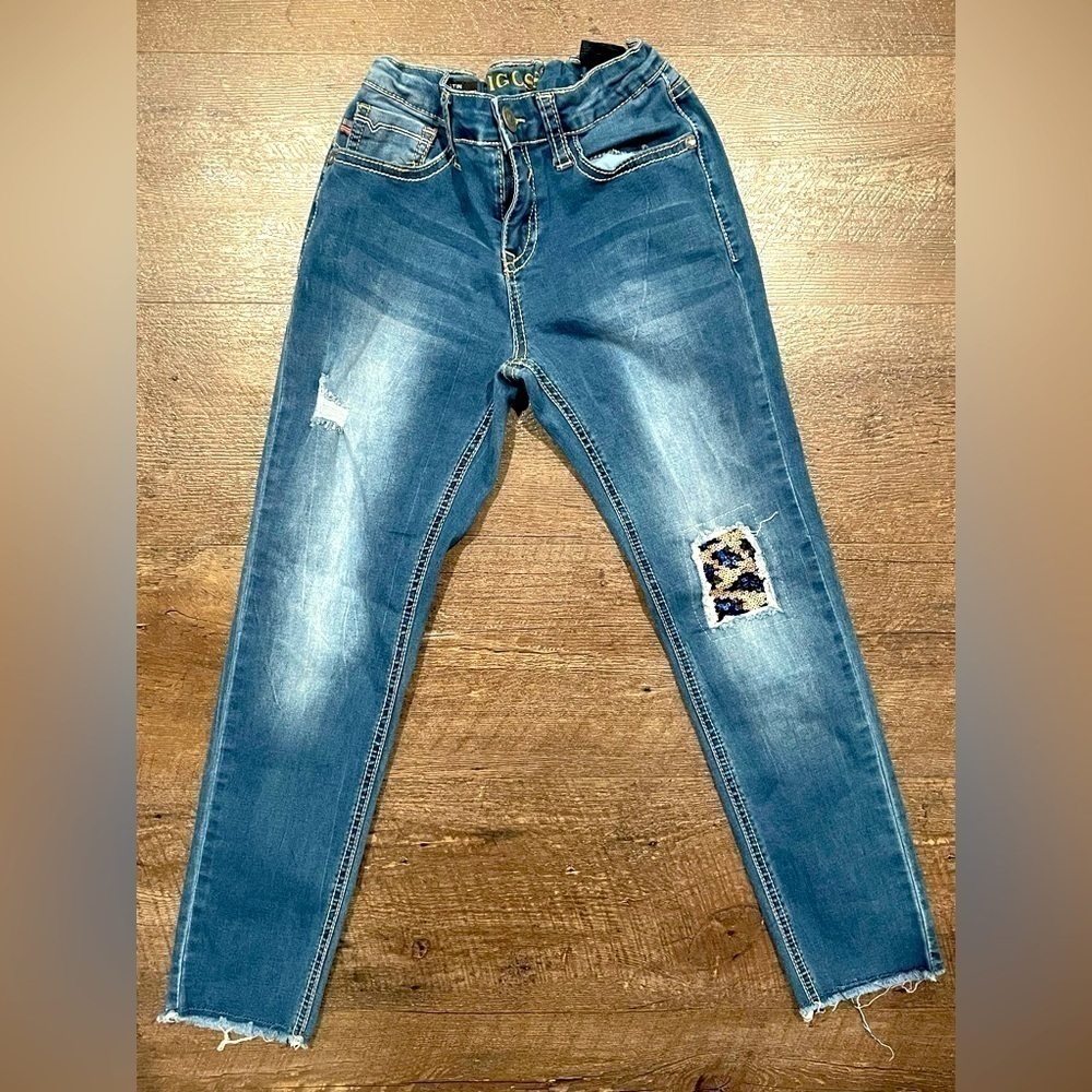 Vigoss Girls The Austin Ankle Skinny Jeans Size 10